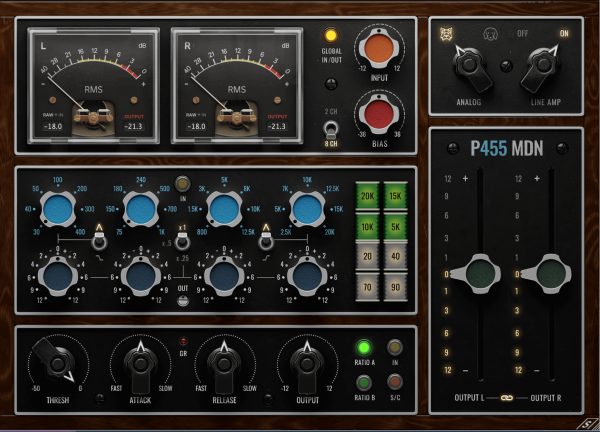 均衡效果器-Pulsar Modular P455 MDN Sidecar v1.0.2 WiN-MAC :-1