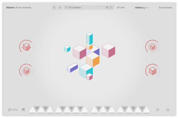 鼓点生成器-Excite Audio Bloom Drum Breaks v1.0.0 R2R WiN-MAC :-1