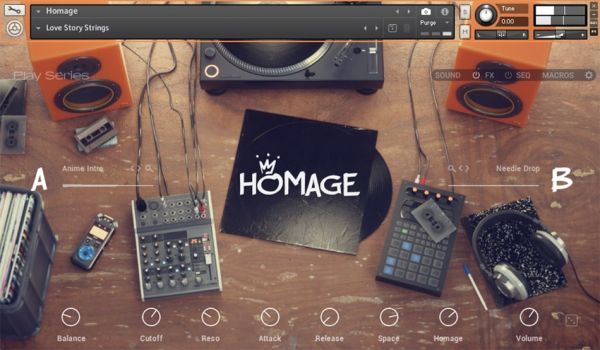 复古嘻哈综合音色库-Native Instruments Play Series Homage v1.0.2 Kontakt :-1