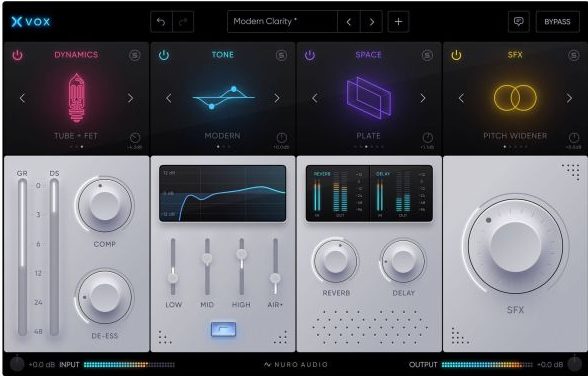 智能人声混音插件-Nuro Audio Xvox v1.1.1 MacOS :-1