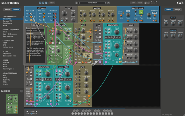 模块化合成器-Applied Acoustics Systems Multiphonics CV-1 v1.1.0 macOS :-1