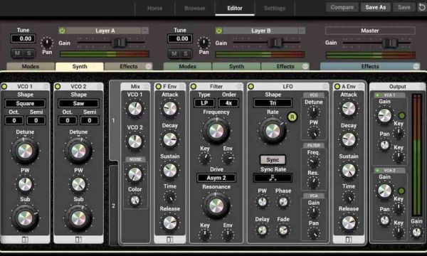 模拟合成器-Applied Acoustics Systems Ultra Analog VA-3 v3.2.5 macOS :-1