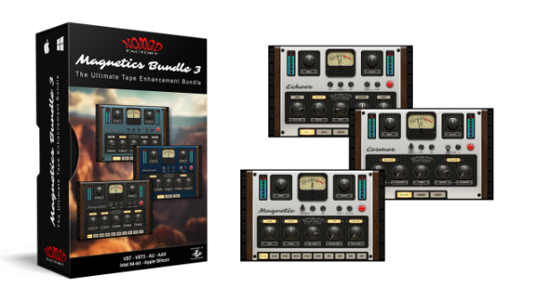 磁带模拟效果套装-Nomad Factory Magnetics Bundle v3.0.2 TC-win :-1