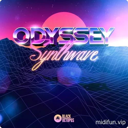 Black Octopus Sound Odyssey Synthwave WAV MIDI-1