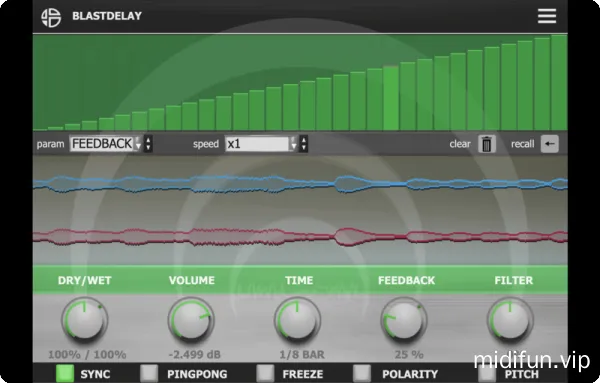 Audio Blast Blast Delay 3 v1.3.0 WIN-MAC-1