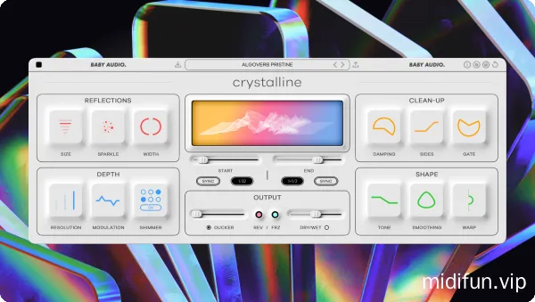 传奇数字混响插件-BABY Audio Crystalline v1.0.2 WiN-MAC-1