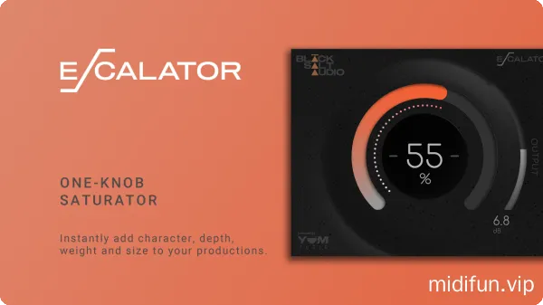 压缩饱和失真效果器-Black Salt Audio Escalator v1.3.2 WiN-MAC-1