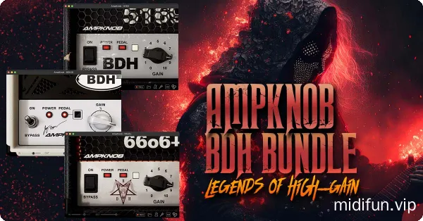 金属吉他放大器-Bogren Digital AmpKnob BDH Bundle TC-win-1