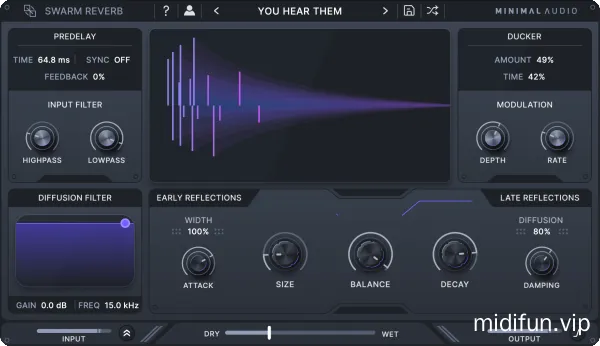 Minimal Audio Swarm Reverb v1.0.1 WiN-MAC-1