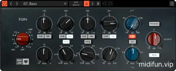 宝石均衡器插件-Overloud Gem EQ84 1.3.5 WiN-MAC-1