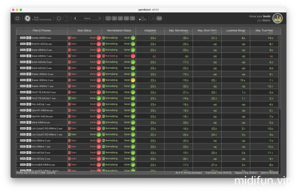 音频响度标准化批量处理工具zPlane ppmBatch v1.1.0 CE-win-1