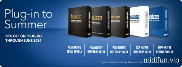 莱斯康4套混响/延迟插件合集-Lexicon Plugins Bundle 2021.5 WiN-1