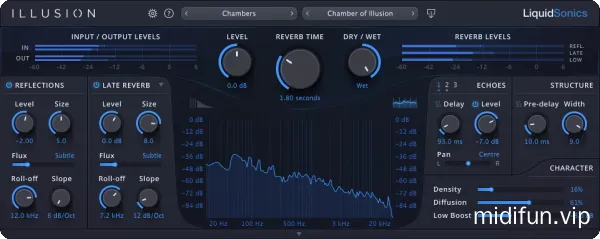 幻觉空间混响插件-LiquidSonics Illusion v1.1.7 R2R-win-1