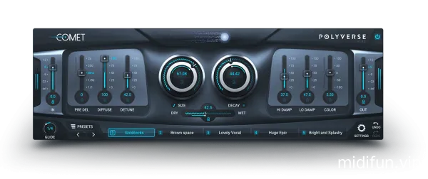 平滑优美的混响插件-Polyverse Music Comet v1.1.11 WiN-MAC-1