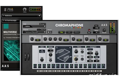 模拟打击乐插件-Applied Acoustics Systems Chromaphone v2.2.2 WiN-MAC-1