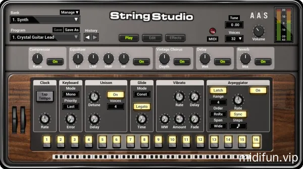 物理建模弦乐器-Applied Acoustics Systems String Studio VS-2 v2.1.2 WiN-MAC-1