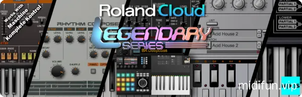 罗兰传奇键盘合成器插件合集-Roland Legendary And AIRA Series v2021.12 CE-win-1