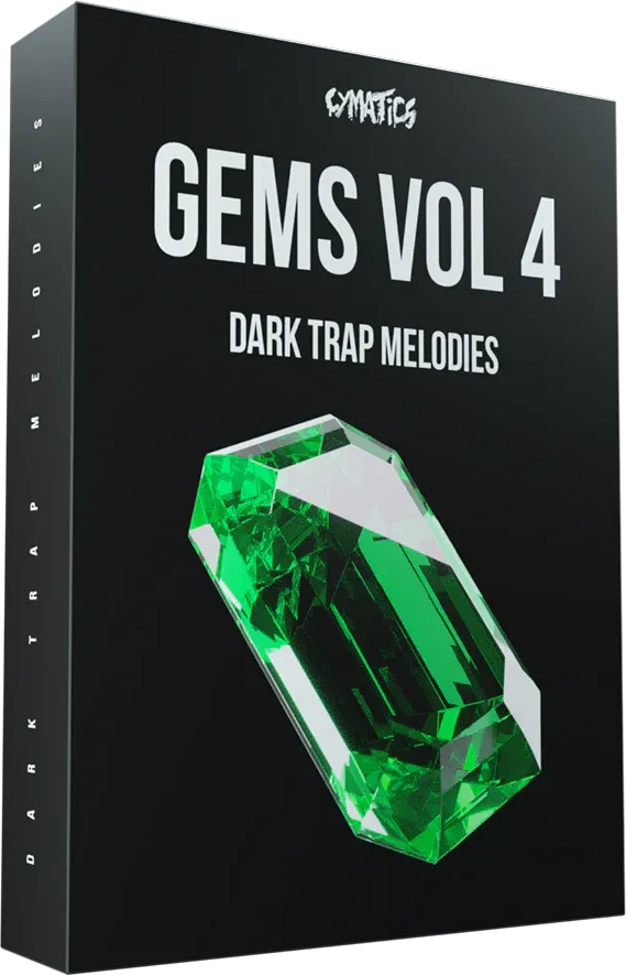 Trap旋律采样 Cymatics Gems Vol 4 Dark Trap Melodies WAV MIDI-1