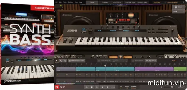 Toontrack Synth Bass EBX-1