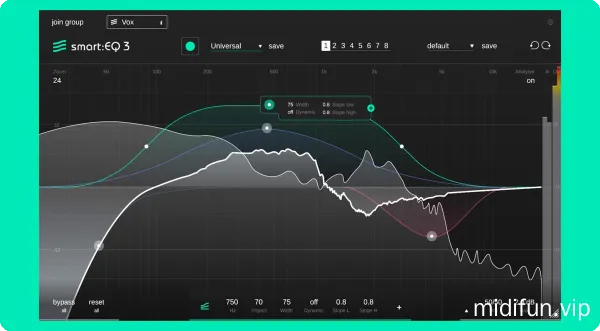 智能均衡效果插件 Sonible SmartEQ3 v1.2.5 MORiA-mac-1